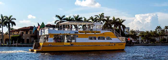 Take a ride on the Water Taxi The Water Taxi